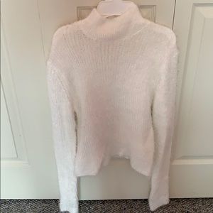 White Turtleneck sweater